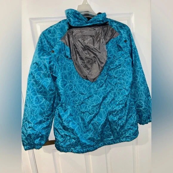 Blue fleeced lined Jacket - Picture 2 of 6